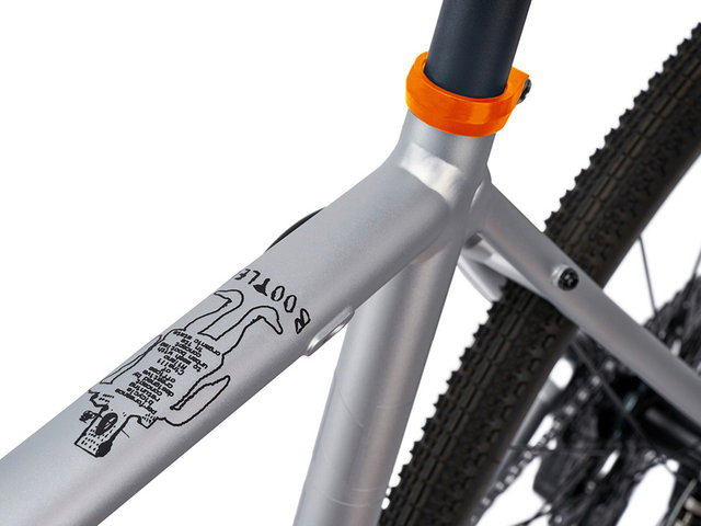 Cinelli Zydeco Silver Bootleg Bicycle - silver bootleg/680 mm/47 mm/M/172,5 mm/28"