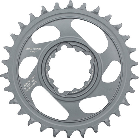 SRAM X-Sync 2 Direct Mount 3 mm Chainring for X01/XX1/GX Eagle Boost - polar grey/30 