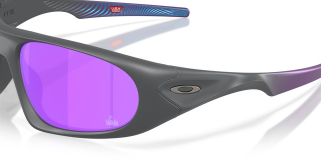 Oakley Lunettes de Sport Neoforma - matte carbon | prizm violet