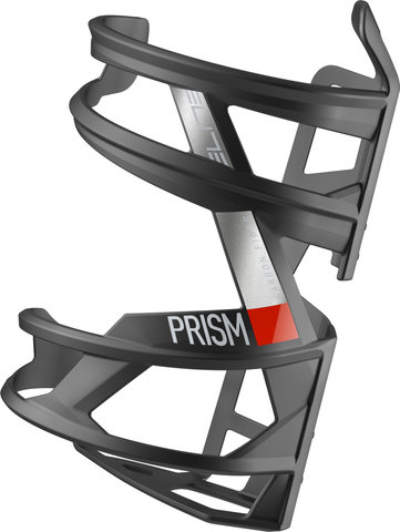 Elite Prism Carbon Linksträger / Rechtsträger Flaschenhalter - schwarz-rot matt/links