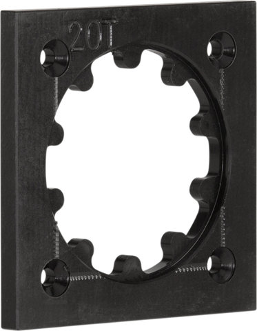 Gates POM Key Insert Adapter - black/22 tooth