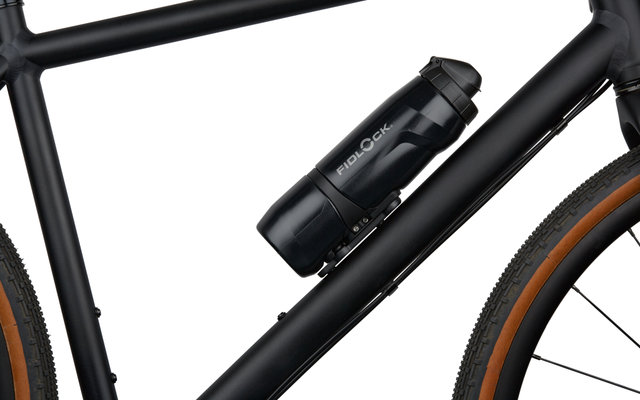 FIDLOCK TWIST botella de agua 800 ml con sistema de soporte para botellas bike base - negro/800 