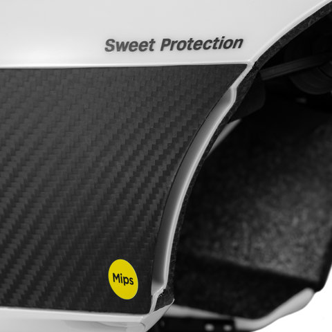 Sweet Protection Casque de Contre-la-Montre Redeemer 2Vi MIPS - gloss white/59 - 61 cm