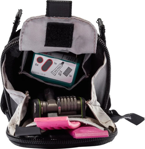 VAUDE Race Light L Luminum Satteltasche - black | 600 ml