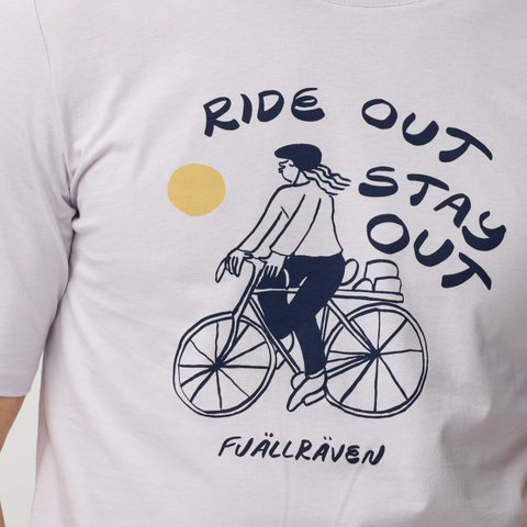 Fjällräven Hoja Iväg T-Shirt - lavender mist | L