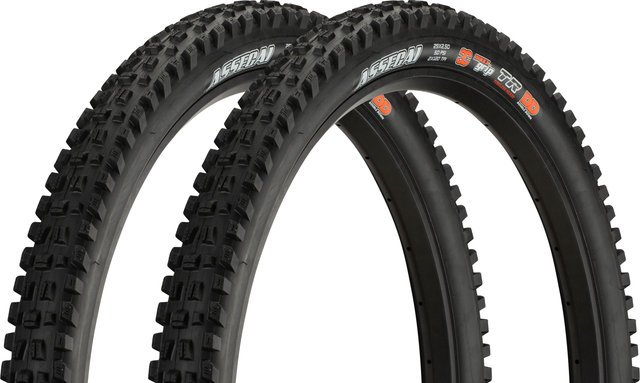Maxxis Assegai 3C MaxxGrip DD WT TR 29" Faltreifen 2er Set - schwarz/29 "/63 mm/63-622/2.5 "