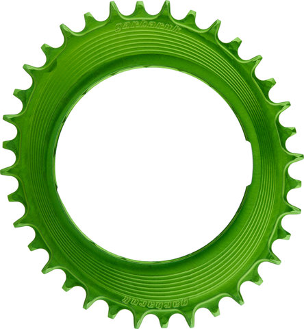 Garbaruk Thread Mount chainring for SRAM XX/XX SL PM 3 mm Oval - green/36 /36