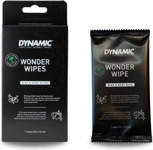 Dynamic Lingettes Wonder Wipes ensemble de 7 - universal