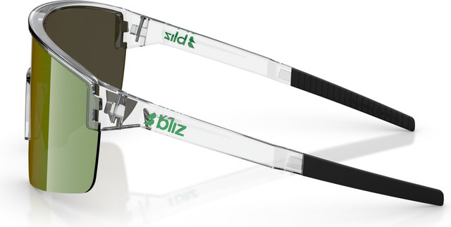 Bliz P004 Sports Glasses - transparent white | green