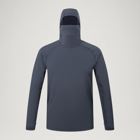 Endura AllTrack Roam Scuba Fleece Hoodie - black | XXL