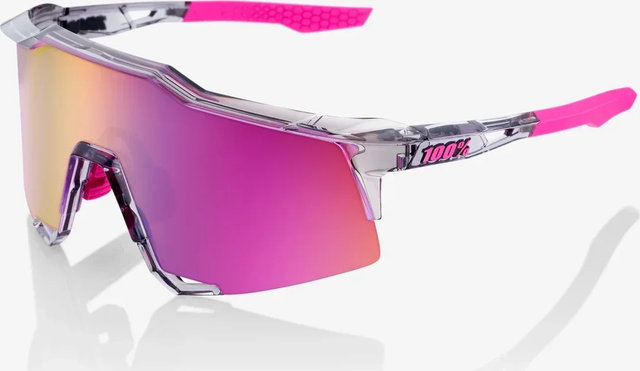 100% Speedcraft Mirror Sportbrille - tokyo night/purple multilayer mirror