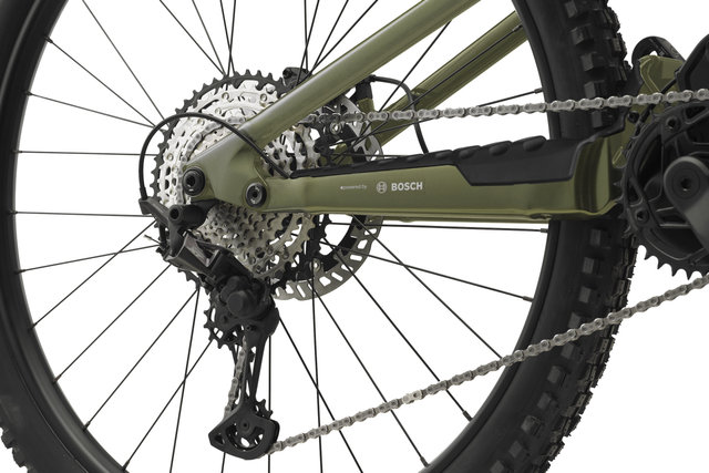 Cannondale Vélo de montagne électrique Moterra Carbon 2 - mantis/29" (avant), 27,5" (arrière)/L