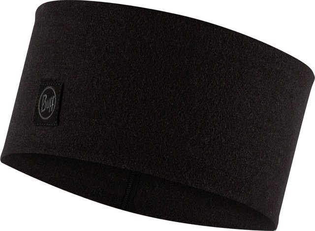 BUFF Cinta ancha de merino - solid black
