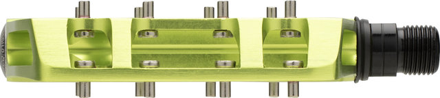NC-17 Pedales de Plataforma Sudpin II S-Pro - verde/96 mm/100 mm