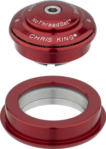 Chris King Juego de dirección InSet i2 ZS44/28,6 - ZS56/40 GripLock - red/1 1/8" - 1,5" tapered/ZS44/28,6 - ZS56/40