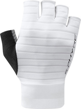 Shimano S-Phyre Flash Halbfinger-Handschuhe - white/M