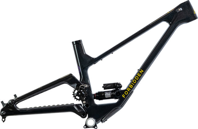 FORBIDDEN Druid V2 Carbon 29" Frame Kit - stardust/130 mm/L/12 mm Thru Axle