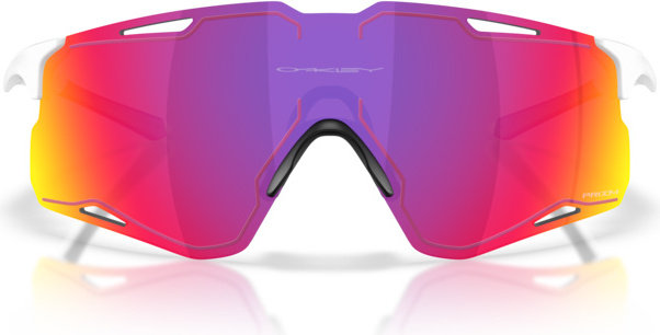 Oakley Gafas de deporte Cybr Lightning - matte white | prizm road