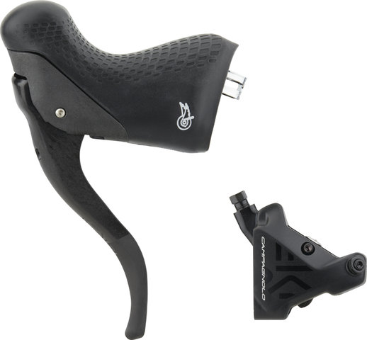 Campagnolo Freno de disco hidr. Ekar GT manetas de cambios/frenos Ergopower - black/Rueda delantera/ninguno