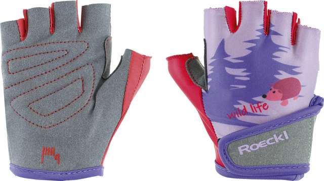 Roeckl Turgi Kids Half-Finger Gloves - lavender/4/XXS