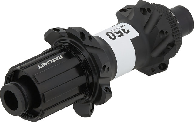DT Swiss Buje RT 350 Straightpull MTB Disc Center Lock - negro/Shimano MTB/28/Shimano MTB