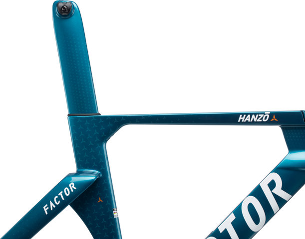 Factor Hanzo Time Trial Frameset - pearl green/L/12 mm Thru Axle