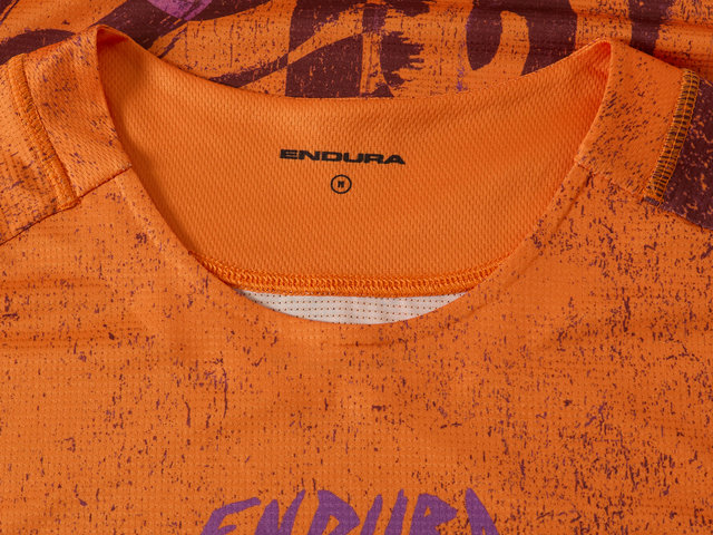 Endura Singletrack Print S/S Trikot - end orange | M