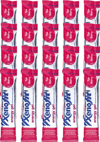 Xenofit Gel Énergétique energy gel - 20 pièces - berry