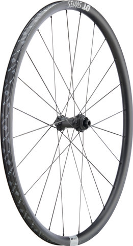 DT Swiss Juego de ruedas G 1800 SPLINE 25 Disc Center Lock 28" - negro/142 mm/100 mm/28"/Shimano carretera/100 mm/Shimano carretera/100 mm/142 mm