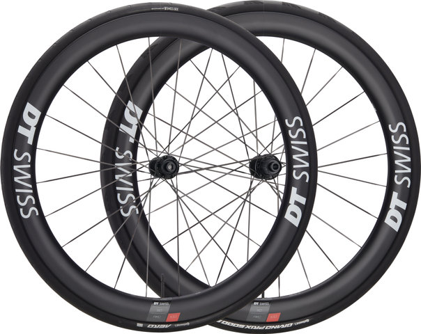 DT Swiss WTS ARC 1100 DICUT 50 TEAM Carbon Disc Center Lock 28" Wheelset - black/100 mm/Non Boost/Shimano Road/142 mm/28"/Non Boost