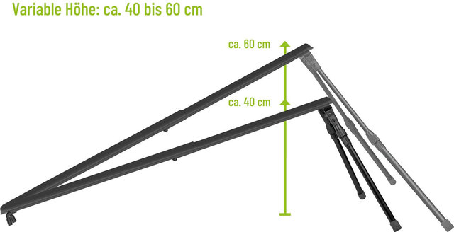 Eufab Universal loading rail for bike rack - black-black