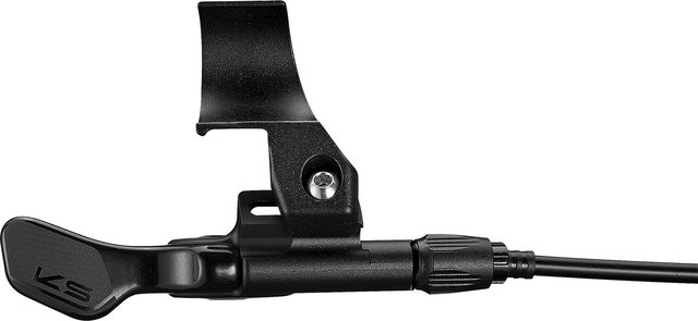 Kind Shock Southpaw Alu I-Spec II Traditional Remote Lever - black | I-Spec II