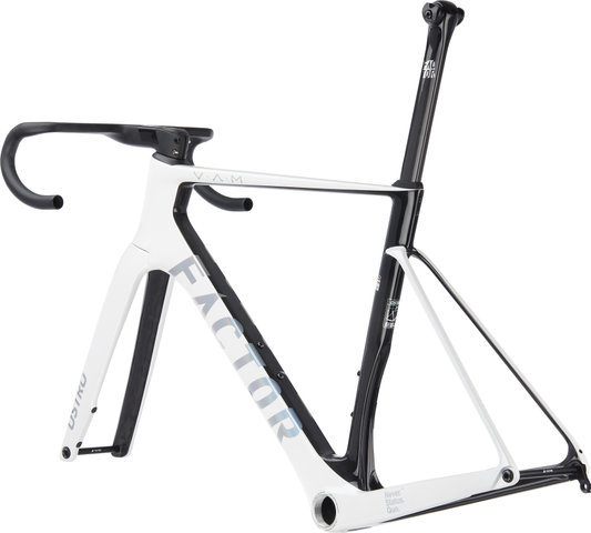 Factor Kit cuadro OSTRO V.A.M. Disc T47a SRAM DUB pearl white-chrome Carbon - pearl white-chrome/54 cm, 110 mm x 38 cm, SB 0 mm