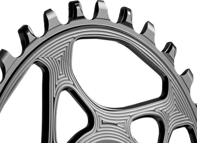 absoluteBLACK Oval 1x Cannondale Hollowgram Kettenblatt - black | 30 | 30 Z