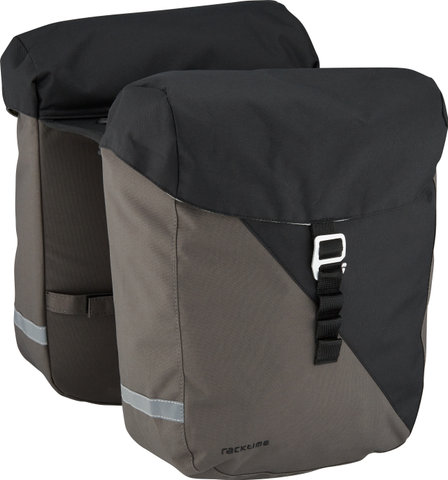 Racktime Vida 2.0 Panniers - carbon black-stone grey/24000 ml