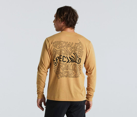 Specialized Camiseta de manga larga Warped Tee - harvest gold/M
