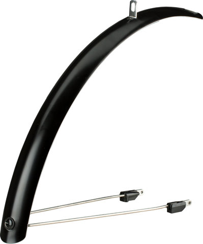 Curana Ensemble de garde-boue C-Lite avec feu arrière intégré avec homologation StVZO - noir/50 mm / 28"