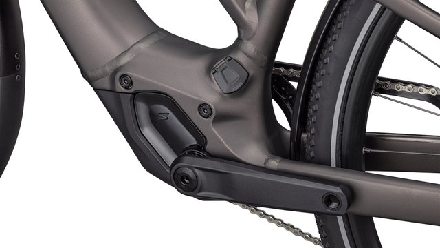 Specialized Bicicleta eléctrica de trekking Turbo Vado SL 4.0 Step-Through EQ 2 28 - satin gunmetal-smoke frost/50 /M/170,0 mm/28"