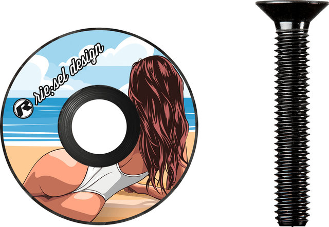 rie:sel design Capuchon de Direction stem:cap 1 1/8" - girl tanja
