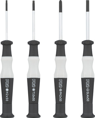 PRO Juego de destornilladores Fine Adjustment 4 piezas - negro-gris
