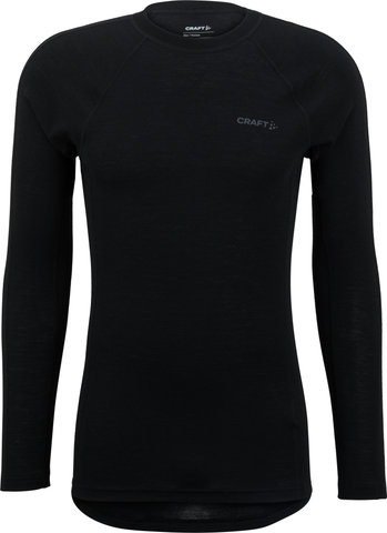 Craft Adv Wool Merino RN L/S Unterhemd - black/M