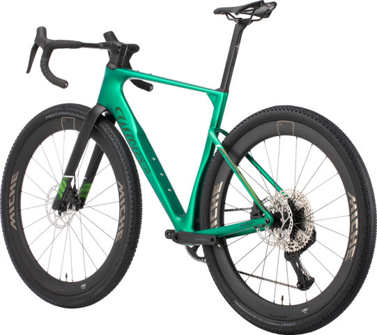 Wilier Rave SLR ID2 GRX Di2 1x12-speed Carbon Graff Aero 48 gravel bike - pixel green matt | 28" | M | 170,0 mm