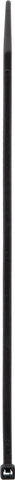 3min19sec Bridas de cable 3,6 x 200 mm - 100 unidades - negro