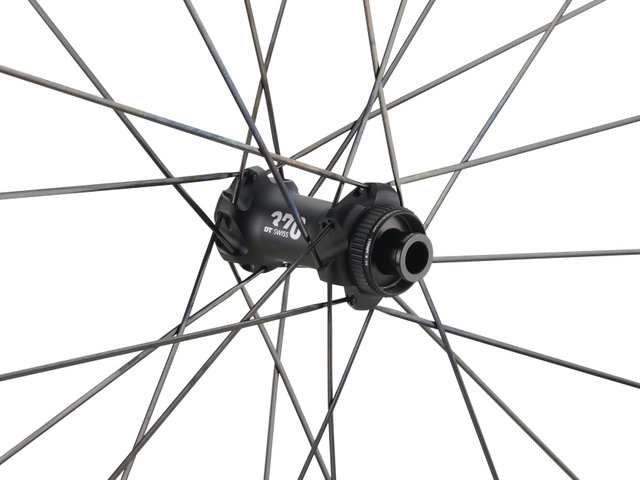DT Swiss Juego de ruedas E 1800 SPLINE 30 Disc Center Lock 28" - negro/142 mm/100 mm/28"/Shimano carretera/100 mm/Shimano carretera/100 mm/142 mm