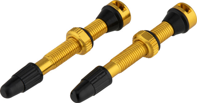 tune Válvula tubeless en set de 2 - gold/SV 44 mm