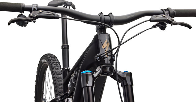 Specialized Vélo Électrique Tout-Terrain Turbo Levo R Expert Carbone 29" - gloss carbon-burnt gold metallic | 44 mm | 140 mm | 160,0 mm | 29" | L