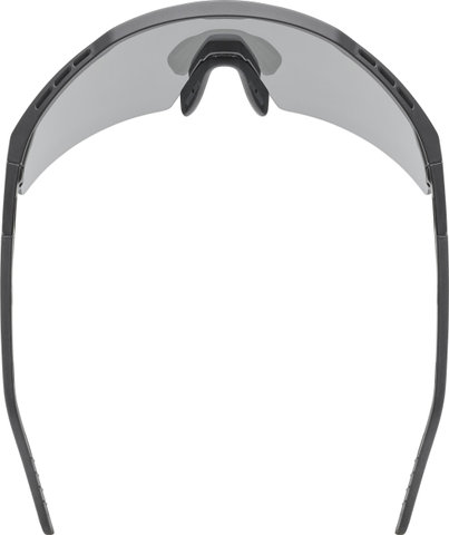 uvex flowline Brille - black matt | mirror silver