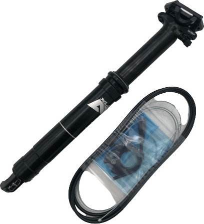 XLC Dropper Post 80 mm dropper seatpost - black | Split clamp | 31,6 mm | 322 mm | 0 mm