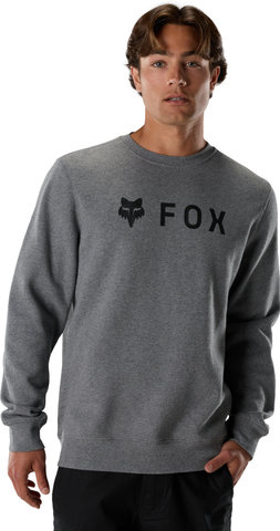 Fox Head Absolute Fleece Crew Sweatshirt - heather graphite | S