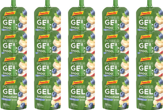 Powerbar PowerGel Smoothie - 20 piezas - banana blueberry
